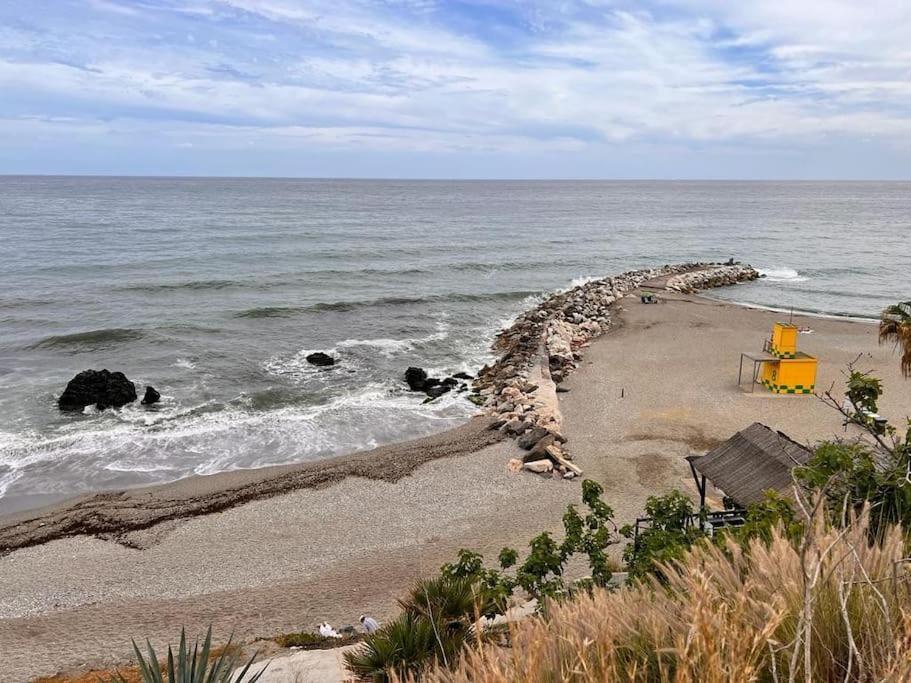 Benalmadena Costa Malaga Apartamento Muy Acogedor Con Vistas Al Mar Terraza Gigante Para Verano E Invierno Parking المظهر الخارجي الصورة