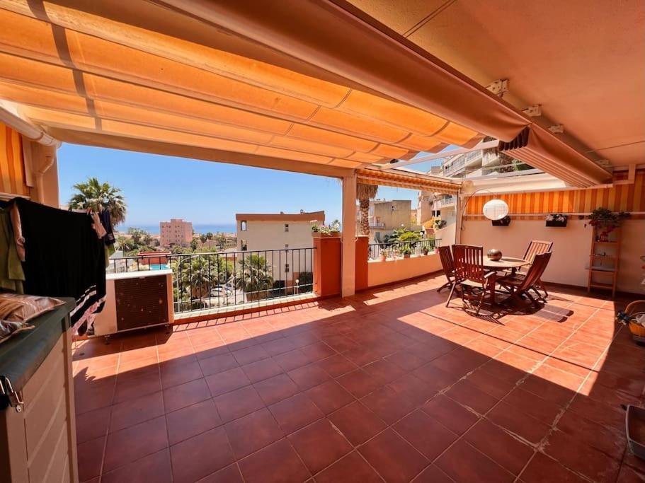 Benalmadena Costa Malaga Apartamento Muy Acogedor Con Vistas Al Mar Terraza Gigante Para Verano E Invierno Parking المظهر الخارجي الصورة