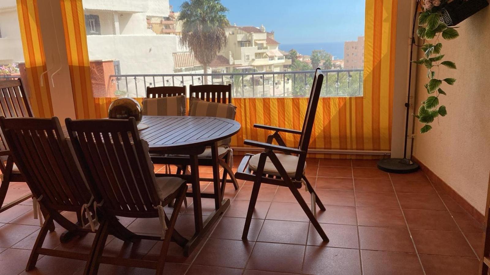 Benalmadena Costa Malaga Apartamento Muy Acogedor Con Vistas Al Mar Terraza Gigante Para Verano E Invierno Parking المظهر الخارجي الصورة